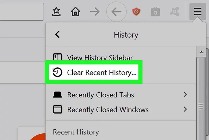 18-clear recent historyʷ¼